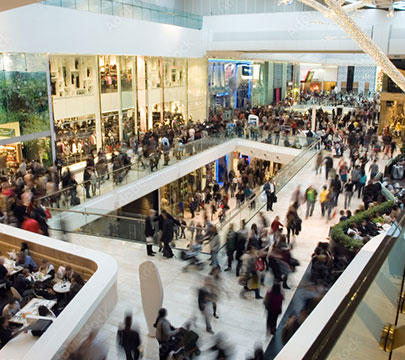 Centres commerciaux et magasins de détail